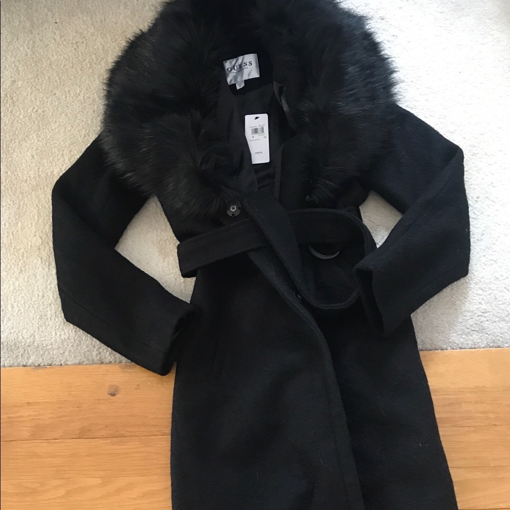 Women’s GUESS black coat